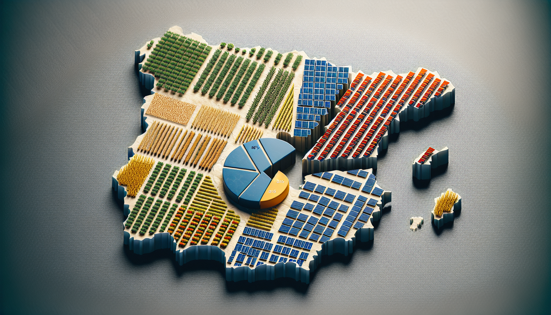 Más del cincuenta por ciento de los españoles se opone a la instalación de plantas solares en zonas de cultivo