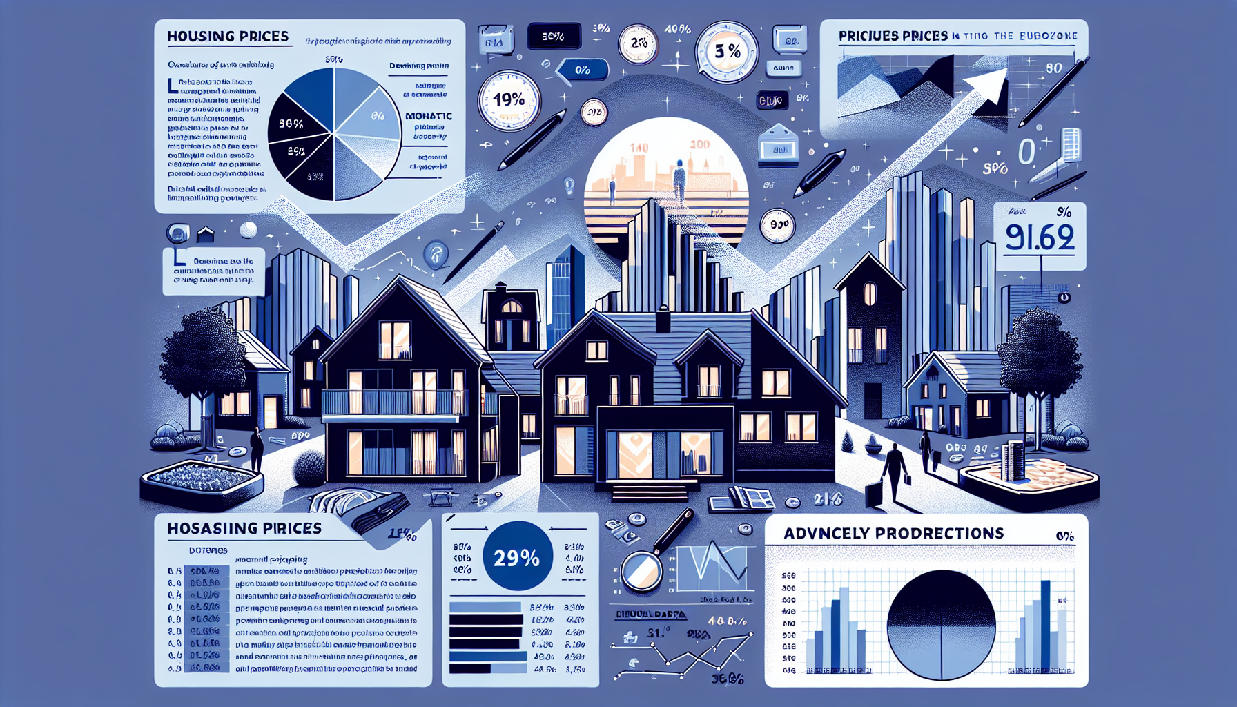 Evolución del precio de la vivienda en la eurozona