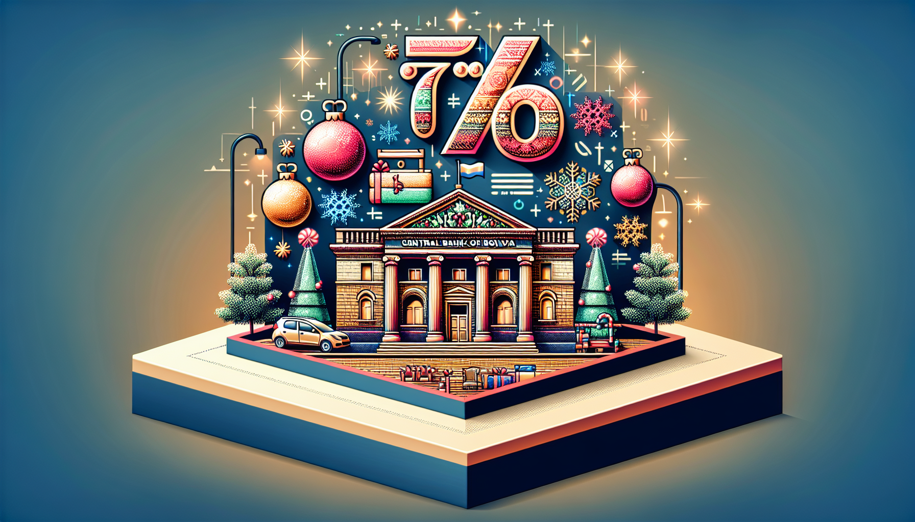 El Banco Central de Bolivia lanza un bono navideño con tasa de interés del 7,5% anual