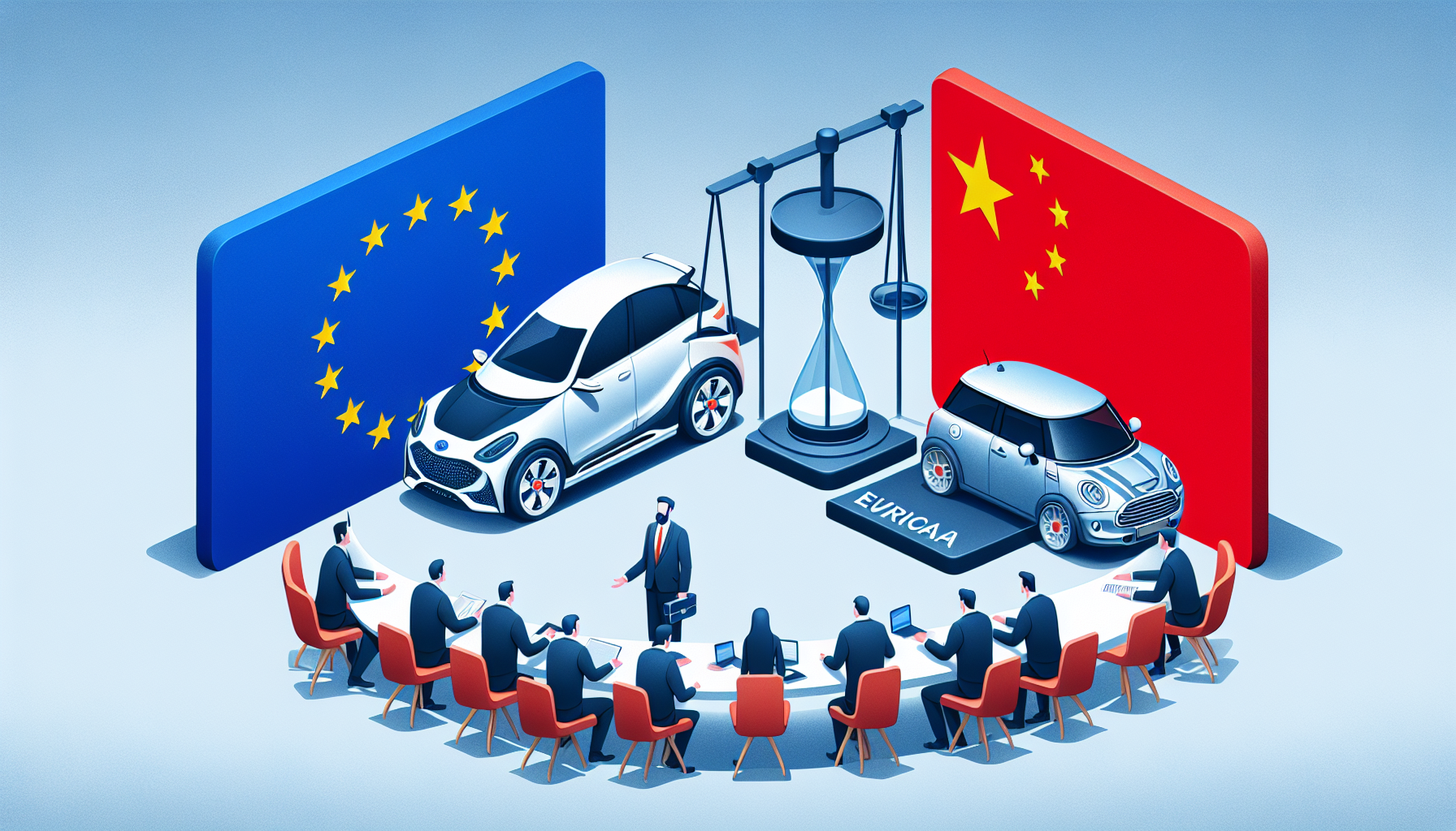 Decisión de la UE sobre permanencia de aranceles al coche eléctrico chino este viernes