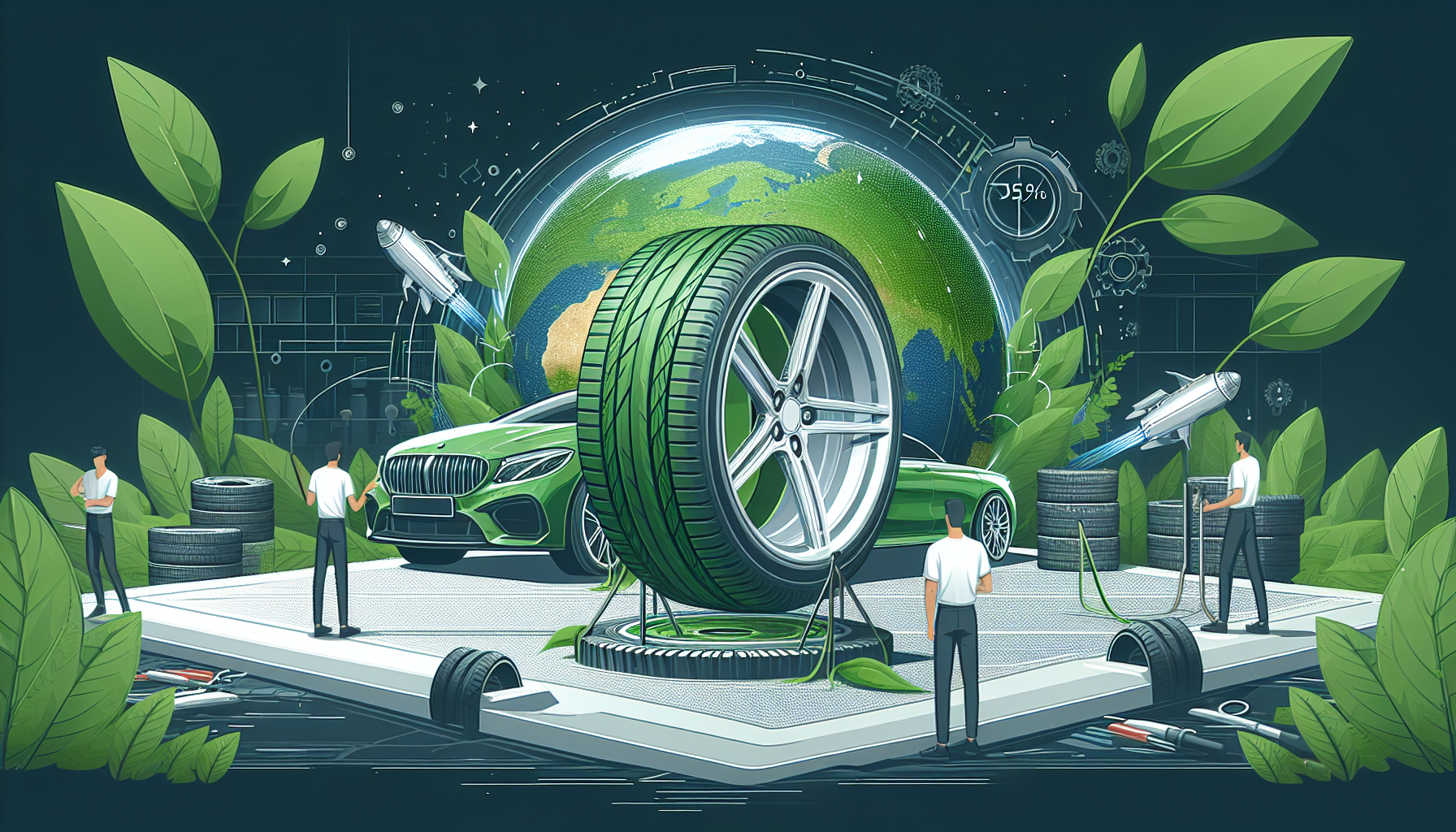 Goodyear lanza nueva gama de neumáticos con hasta un 55% de materiales sostenibles