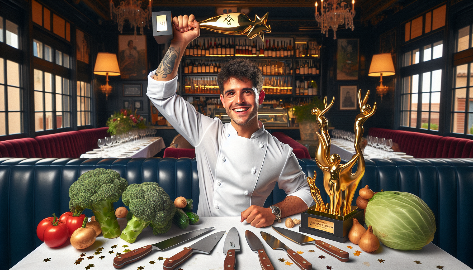 El chef Alejandro Paz del restaurante Fuentelgato gana el XXI Premio de Cocina con AOVE Jaén