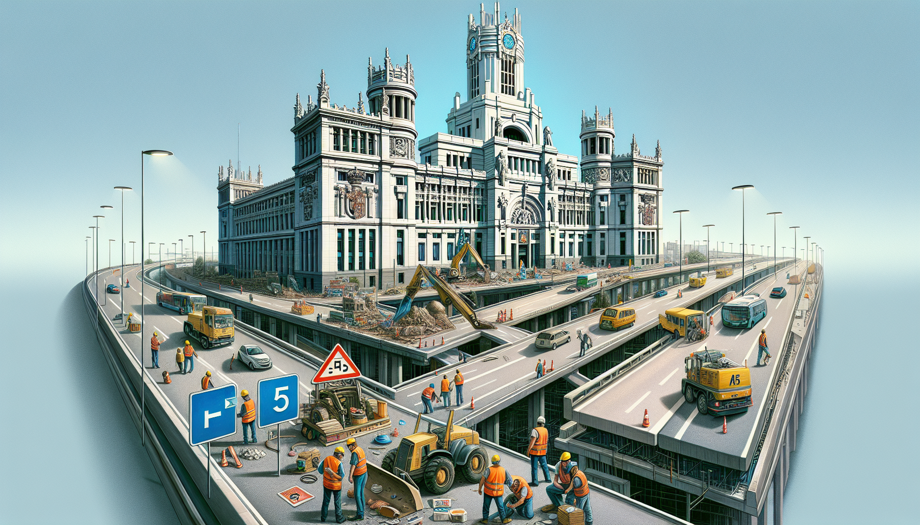 El Ayuntamiento de Madrid espera que el Gobierno haga gratuita la R-5 por obras en la A-5