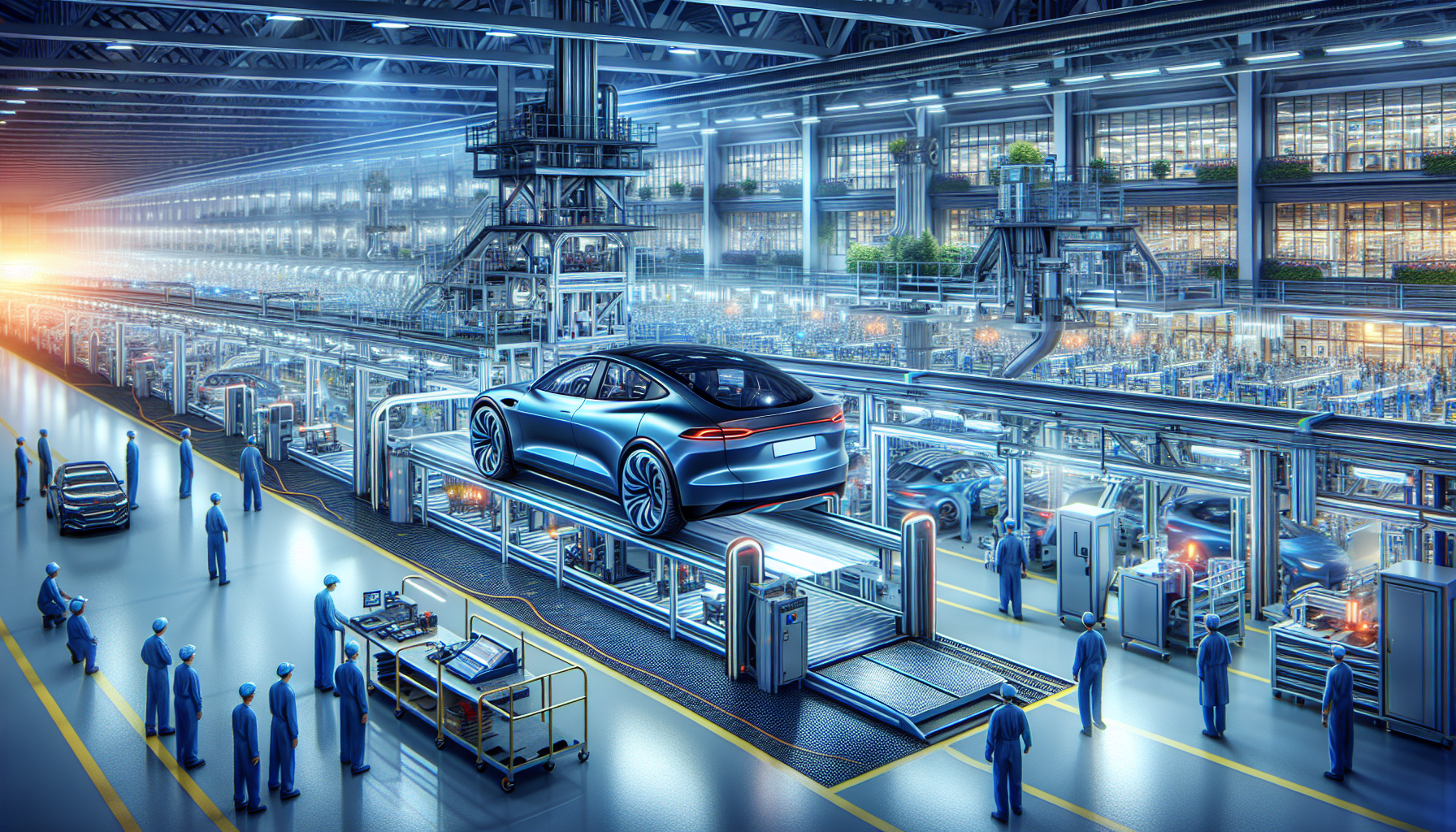 La fábrica de Tesla en Shanghai produce su vehículo número tres millones