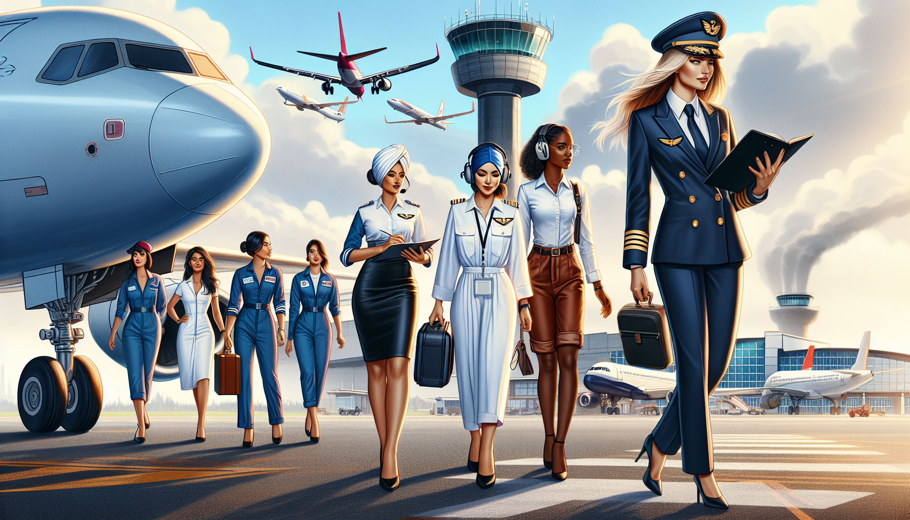 Enaire y Ellas Vuelan Alto se unen para promover el valor de las mujeres en aeronáutica