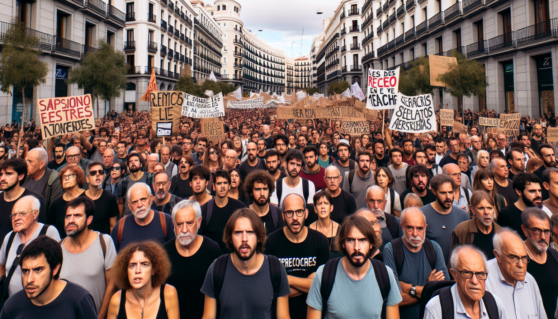 22.000 personas salen a las calles de Madrid contra los precios del alquiler y amenazan con impagos